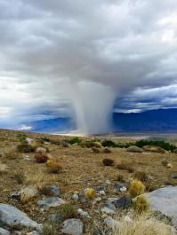 Downpour in Owens Valley